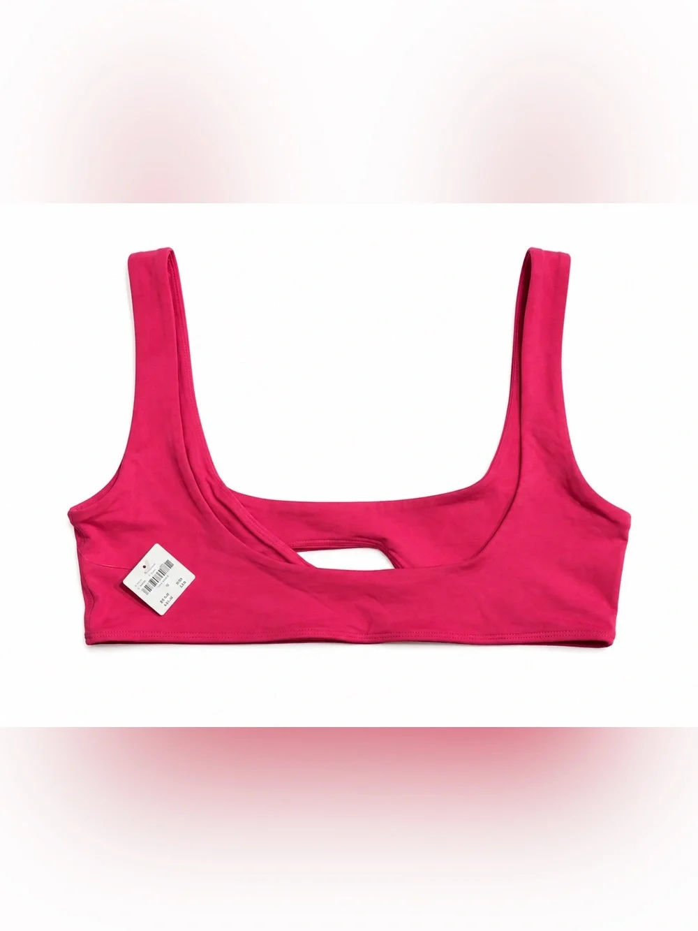 Anthropologie pink asymmetric